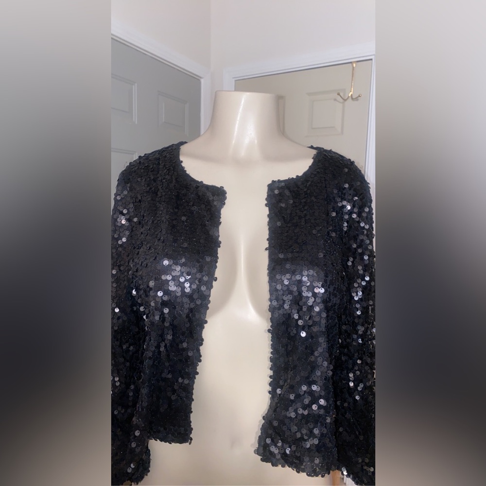 Sequined bolero jacket!